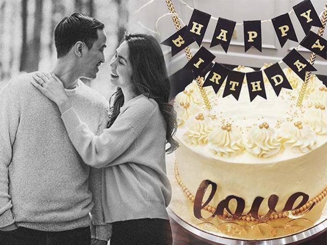 Tăng Thanh Hà đích thân vào bếp làm bánh kem tặng sinh nhật ông xã Louis Nguyễn