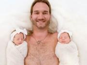 Làm mẹ - Cận cảnh gương mặt cặp song sinh của Nick Vujicic, xinh xắn, đáng yêu đến ngỡ ngàng
