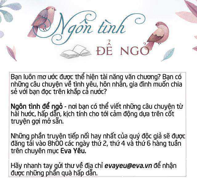Ngôn tình để ngỏ: Vỏ bọc hoàn hảo (Kết 2) - 1