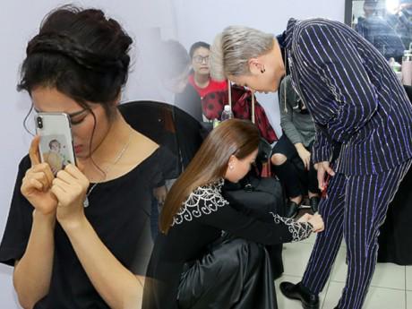 Hình ảnh không có trên TV tại Chung kết CĐHH: Ăn vội, sửa quần bung chỉ cho đồng nghiệp