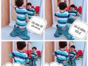 Giải trí - Sao Việt 24h: “Chết cười” cảnh con trai Phan Hiển - Khánh Thi lấy quần của bố để mặc