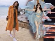 Thời trang - Chân dài Victoria's Secret âm thầm lặng lẽ khoe street style tại Nha Trang