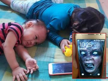 Con khóc lóc đòi chơi điện thoại, mẹ dùng chiêu này khiến bé lập tức tránh xa