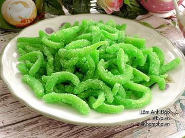 Chưa đến đến Tết nhưng vẫn làm mứt dừa non ngon dẻo ăn chơi