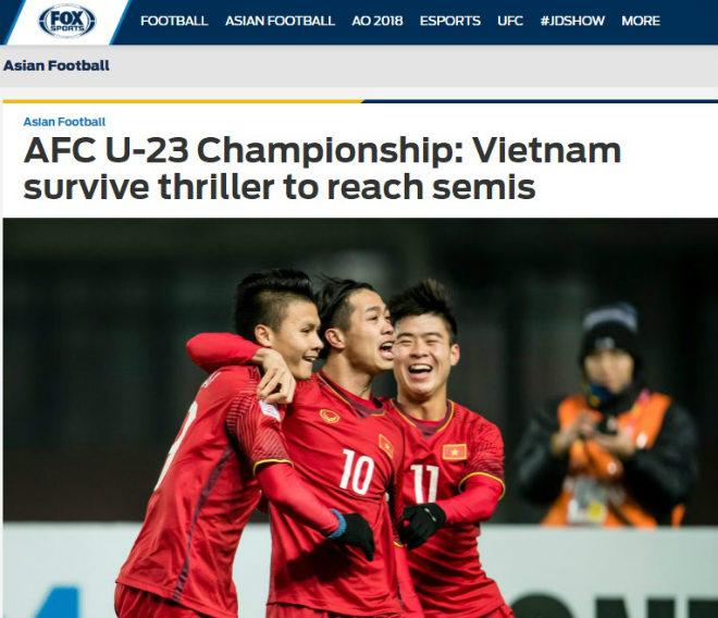 U23 Việt Nam tạo “đại địa chấn”: Báo châu Á ca ngợi kỳ tích, người Thái nể phục - 1