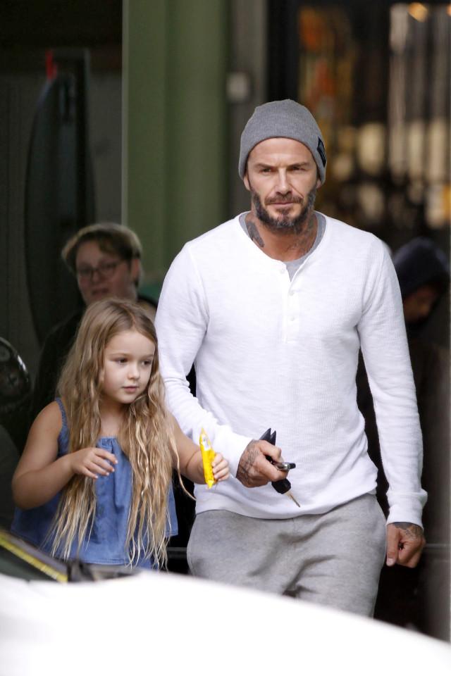 Fan cười đau ruột khi nhóc Harper nằm giữa trời vì muốn làm thiên thần tuyết - 4