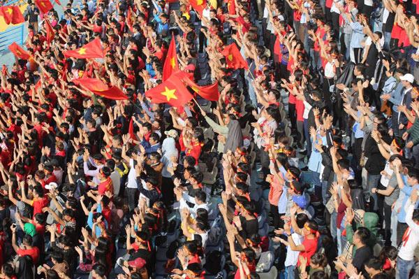 U23 Việt Nam chiến thắng xuất thần, triệu triệu người hâm mộ vỡ òa cảm xúc vui sướng - 21