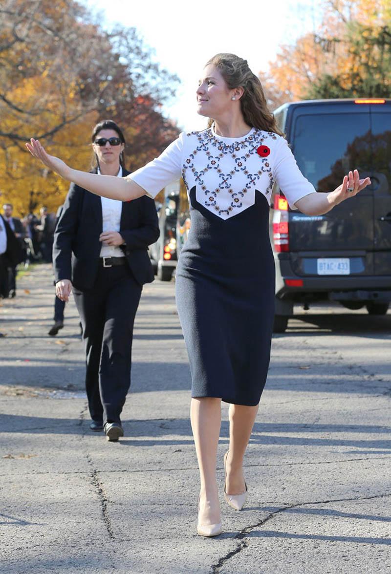 Phong cách quyết amp;#34;không kém chồngamp;#34; của phu nhân Thủ tướng Canada - 1