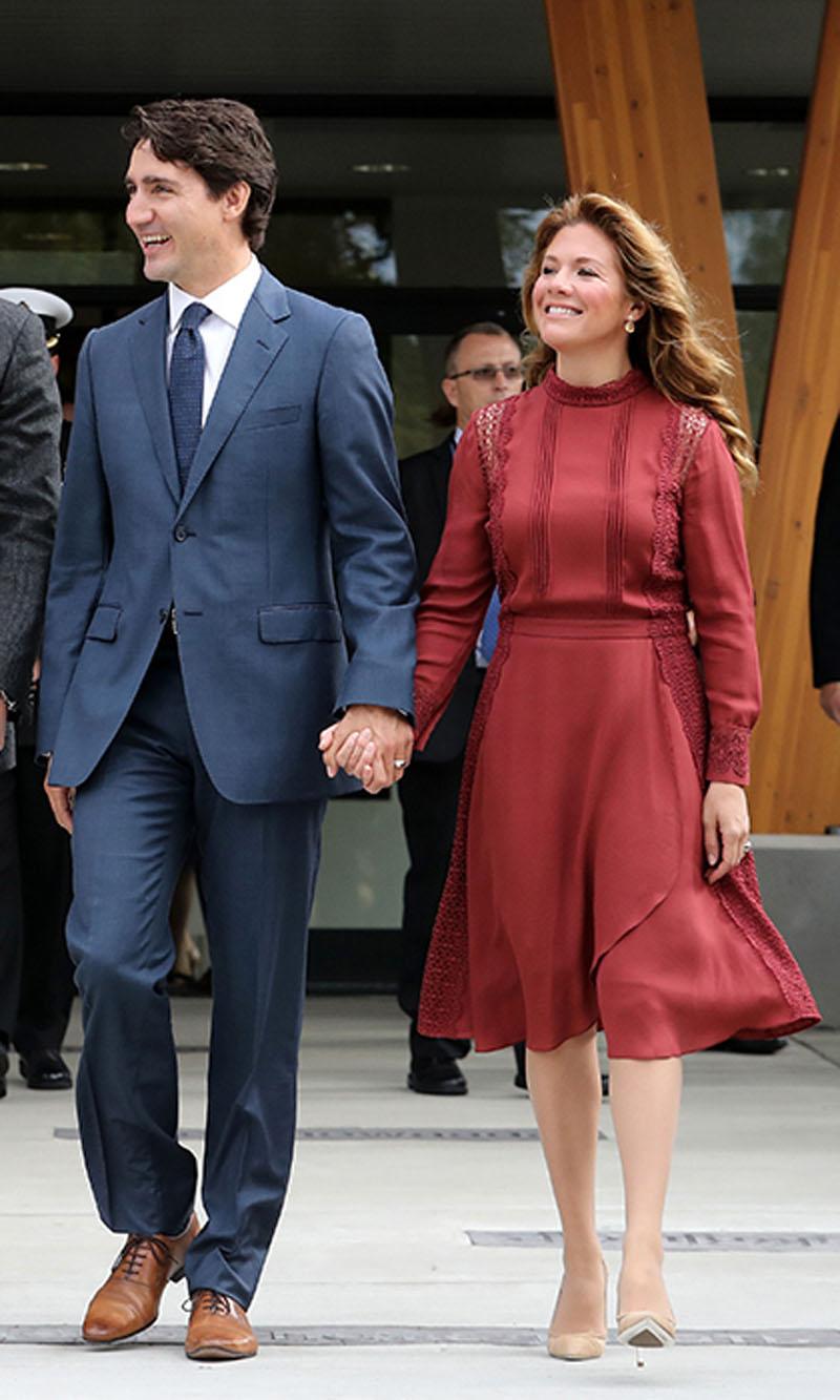 Phong cách quyết amp;#34;không kém chồngamp;#34; của phu nhân Thủ tướng Canada - 11