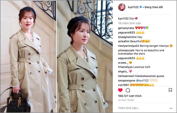 Hậu kết hôn, Song Joong Ki được khen nam tính, Song Hye Kyo ngày càng xinh như búp bê - 1