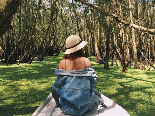 Lặng người trước vẻ đẹp tuyệt tác của rừng tràm Trà Sư - 6