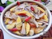 Bếp Eva - Tai heo xoài xanh ngâm mắm giòn tan nhâm nhi ngày Tết