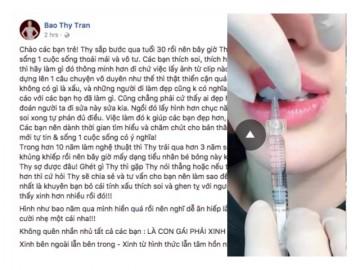 Cuối cùng Bảo Thy cũng lên tiếng sau thời gian dài bị tố bơm môi!