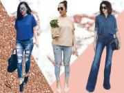 Thời trang - Không hổ danh ngọc nữ showbiz, Tăng Thanh Hà chỉ quần jeans vẫn đẹp "hút hồn"!