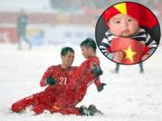 Làm mẹ - Ảnh người hâm mộ nhí ngập tràn MXH động viên các cầu thủ U23 Việt Nam