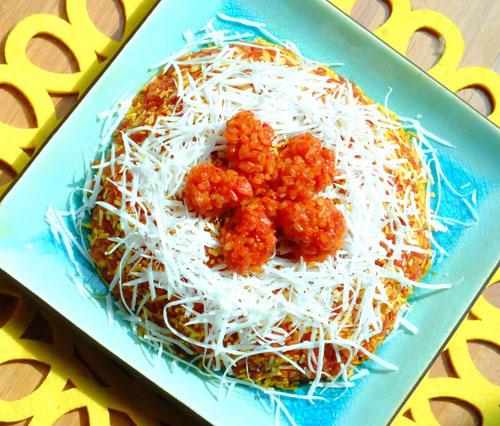Trước giờ bóng lăn, ăn những món từ gấc để chúc U23 Việt Nam may mắn và chiến thắng - 2
