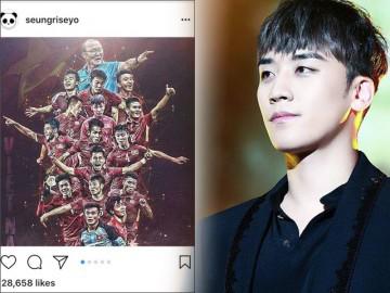 U23 Việt Nam hẳn rất vui khi thần tượng Big Bang cũng gửi lời chúc mừng toàn đội