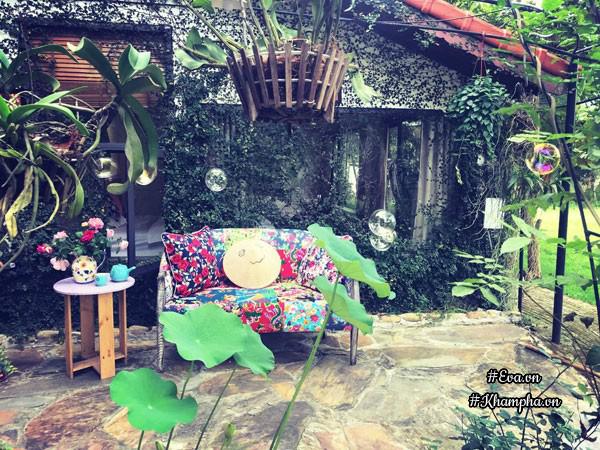 "tha hon" trong nha vuon tho mong 3000m² nhu resort cua nu bien tap vien vtv xinh dep - 2