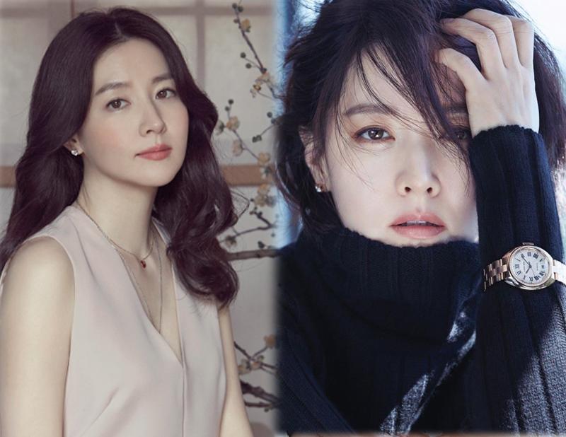 Lee Young Ae đã trẻ lại càng trẻ hơn khi để tóc ngắn ấn tượng.
