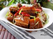 Bếp Eva - Thịt kho Đông Pha nóng hổi, mềm tan trong miệng