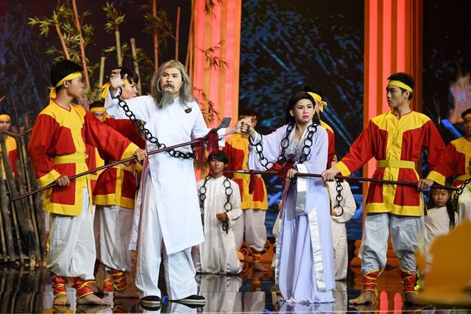 Giám khảo phấn khích với amp;#34;bản sao tuyệt vời của sư phụ Minh Nhíamp;#34; khi tiếp tục chiến thắng - 14