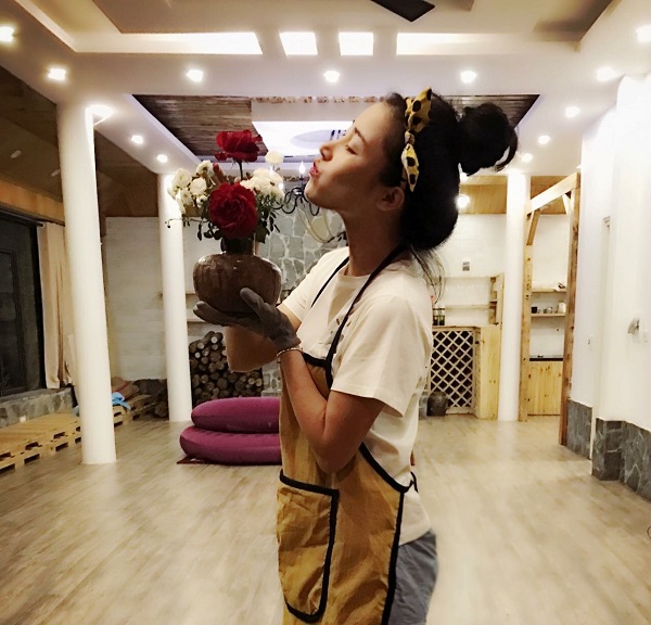 "tha hon" trong nha vuon tho mong 3000m² nhu resort cua nu bien tap vien vtv xinh dep - 17