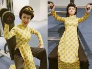 Giải trí - Sao Việt 24h: “Chết cười” xem Đông Nhi mặc áo dài đi tập tạ