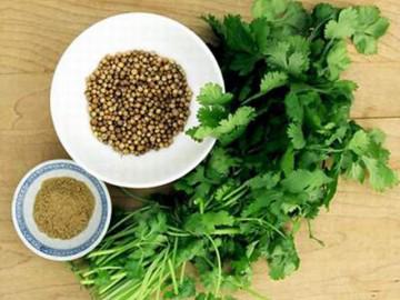 Những tác dụng tuyệt vời của rau mùi ngày Tết