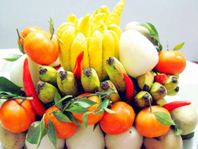 Tại sao người Việt lại dùng quả phật thủ trưng trong ngày Tết?