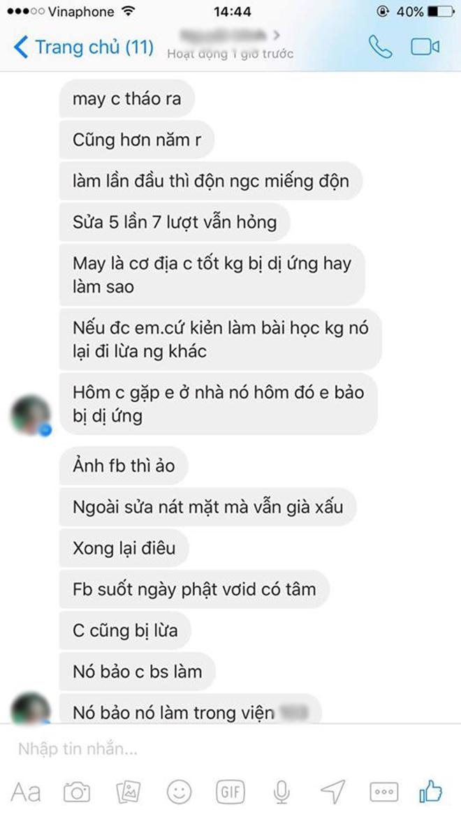 Bỏ 25 triệu làm mũi và bị hỏng, cô gái phải chịu 9 lần khâu lại không thuốc tê! - 10