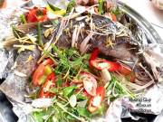 Bếp Eva - Cá hấp muối nóng hổi thơm phức đãi cả nhà cuối tuần