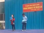 Clip Eva - Em bé tiểu học "trường làng" nói tiếng Anh như gió khiến dân mạng "siêu choáng"