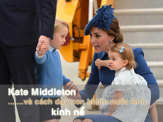 Kate Middleton - bà mẹ quý tộc sẵn sàng ngồi xuống đòi một đứa trẻ trả đồ chơi cho con