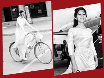 Kiểu áo dài tôn triệt để vòng eo được thiếu nữ Sài Gòn xưa mê đắm