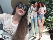 Thời trang - Thì ra Hồ Ngọc Hà âm thầm diện lại áo của Kim Lý mà không ai biết!