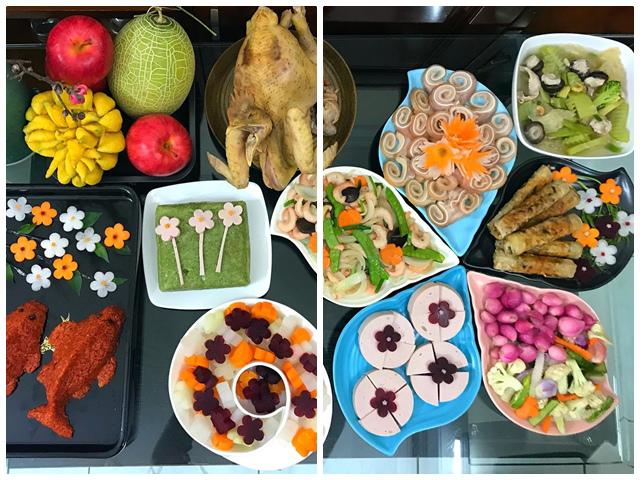 Mâm cỗ cúng ông Táo đẹp xuất sắc chỉ mất 2 giờ hoàn thành khiến ai cũng bất ngờ