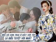 Làng sao - Quỳnh Chi: “Tết năm nay, nếu có con trai ở đây với tôi là điều tuyệt vời nhất”