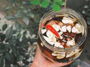 Bếp Eva - Học 9x xinh đẹp cách làm bắp bò ngâm mắm giòn ngon chống ngán ngày Tết