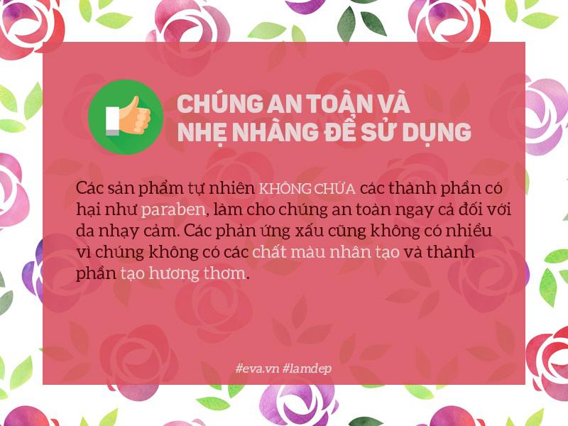 Tất nhiên vì toàn thành phần tự nhiên nên chúng rất ít gây hại
