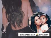 Giải trí - Nhờ con gái 4 tuổi chụp hình cởi đồ, Kim Kardashian bị mắng chửi thậm tệ