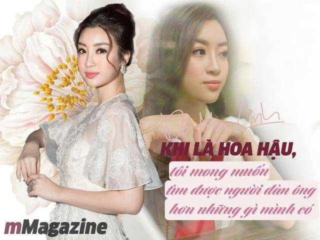 Đỗ Mỹ Linh: Người yêu tôi không cần giàu nhưng phải có quyết tâm thay đổi cuộc đời