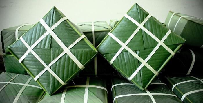 Cách gói bánh chưng luôn xanh và ngon - Bếp Eva