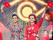 Giải trí - Được H'Hen Niê bất ngờ giúp, Kiều Ngân ghi danh Hoa hậu đầu tiên đăng quang Én Vàng