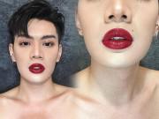 Làm đẹp - Trong khi mỹ nhân Việt mê mệt son nude, Đào Bá Lộc đã "chiếm sóng" bằng sắc son đỏ choé!