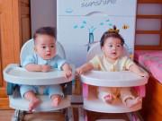 Làm mẹ - Cô giáo mầm non nuôi con sinh đôi ăn dặm kiểu Nhật: Con lớn khỏe, mẹ nhàn nhã