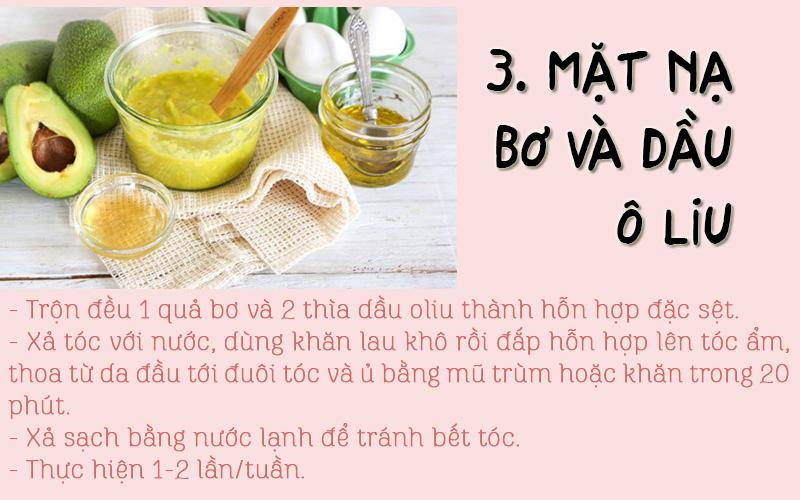 Chất béo cấp ẩm tự nhiên cho da đầu giúp phục hồi tóc khô xơ hư tổn nặng.
