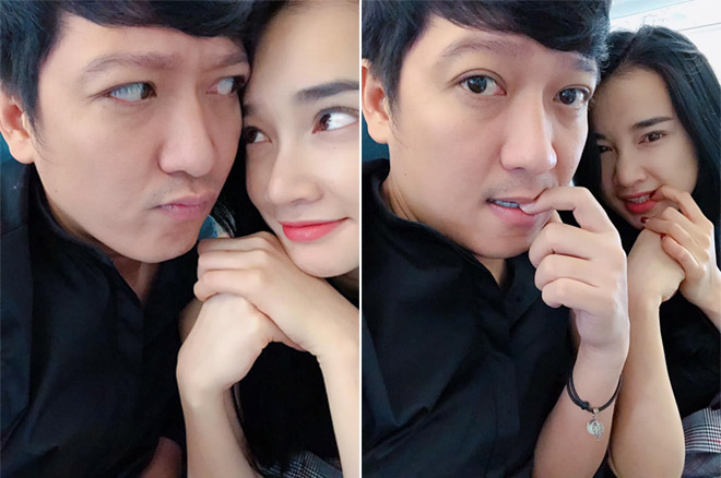 Nhã Phương né tránh ống kính người hâm mộ khi xuất hiện trong xe của Trường Giang - 6