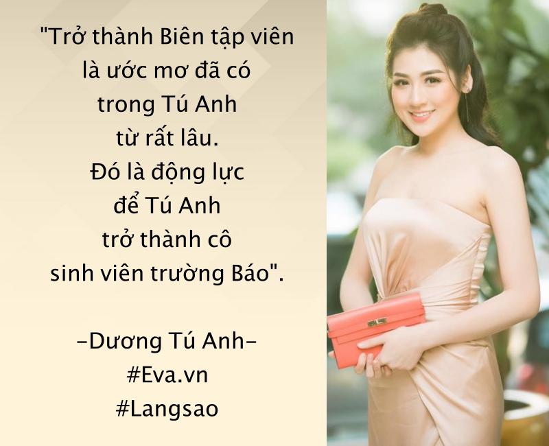 Á hậu Tú Anh: amp;#34;Tôi từ bỏ cuộc thi sắc đẹp quốc tế để trở thành Biên tập viênamp;#34; - 4