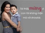 Xem & Đọc - Mẹ đơn thân Thân Thuý Hà: "Phim lúc nào cũng có để đóng, nhưng con chỉ có một mà thôi"