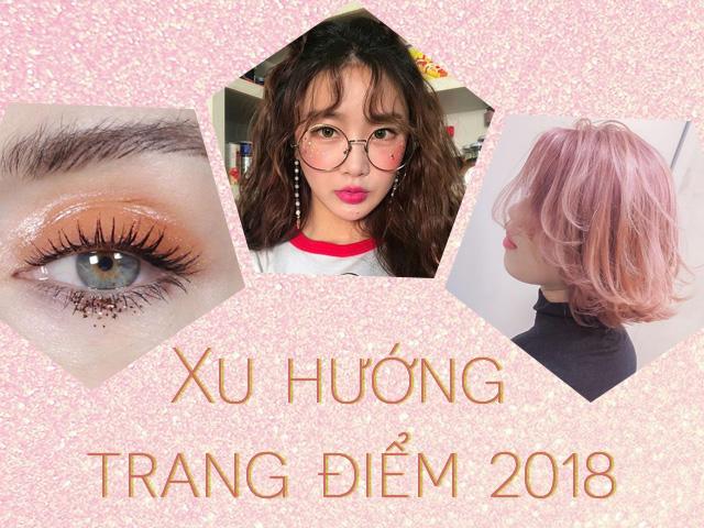 Sang năm 2018, tô son nhoè ra viền và rắc nhũ là xu hướng đang được dự đoán sẽ hot!